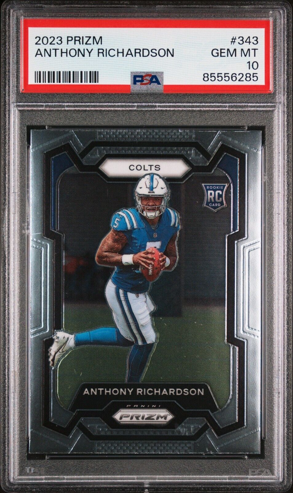 2023 Panini Prizm Football #343 Anthony Richardson Rookie Card RC PSA 10 - 643-collectibles