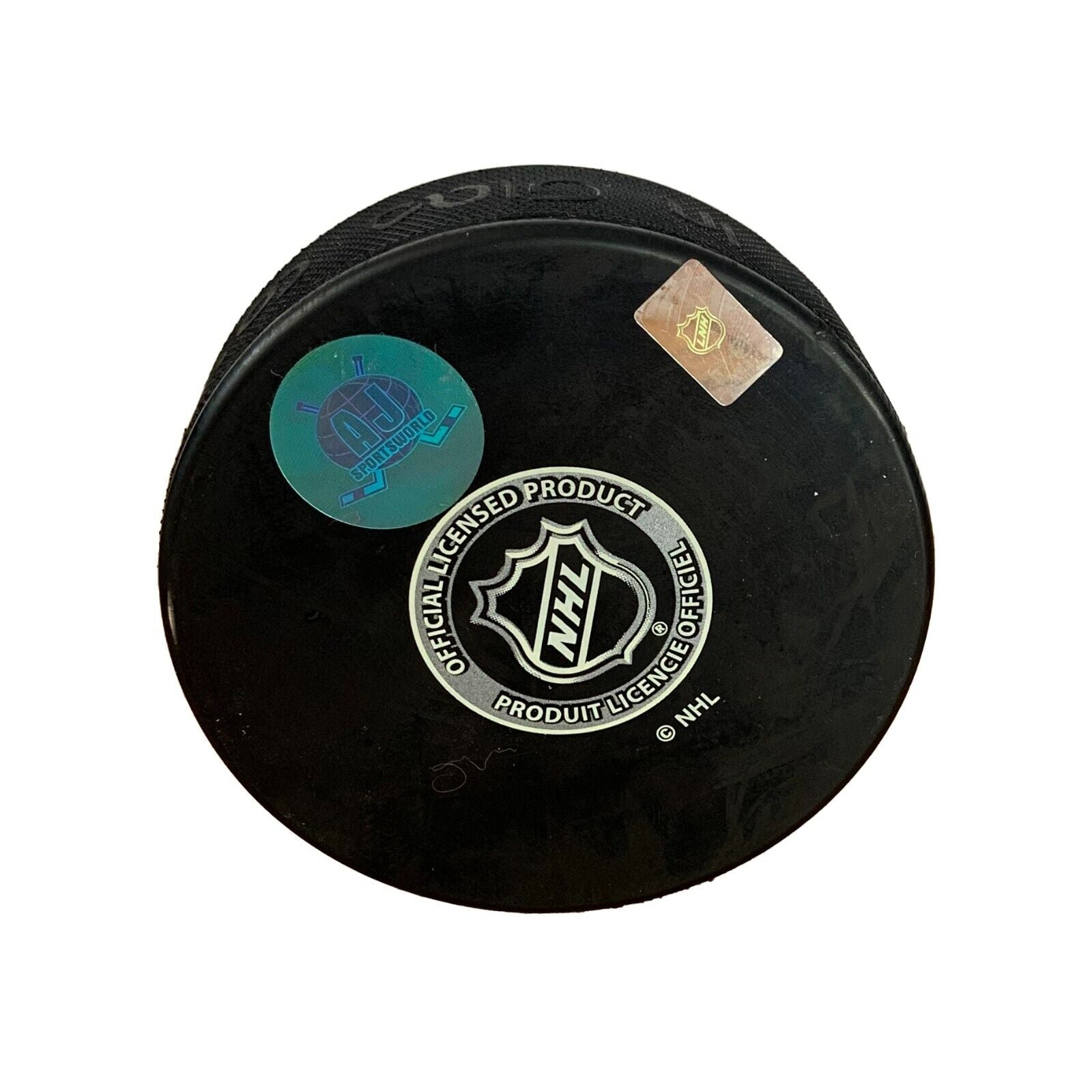 Joe Sakic Autographed Hockey Puck (Quebec Nordiques) - 643-collectibles