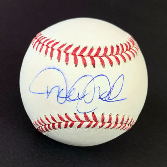 Derek Jeter Autographed Official OMLB Baseball JSA - 643-collectibles