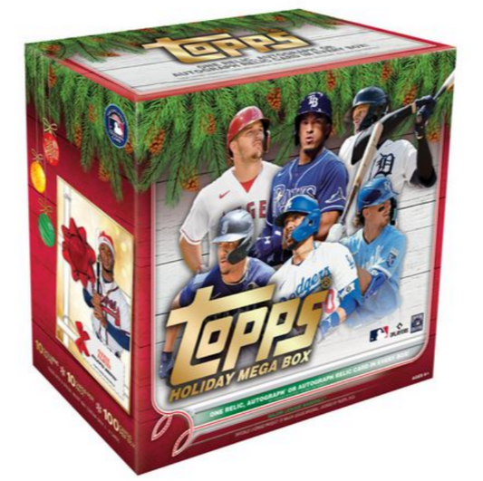 2022 Topps Holiday Mega Box Baseball Unopened Sealed Box - 643-collectibles