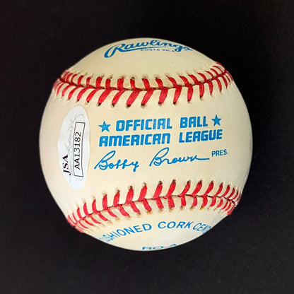 Ken Griffey Jr Autographed Official OALB Baseball JSA - 643-collectibles