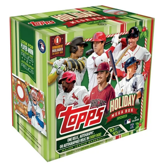 2023 Topps Holiday Mega Box Baseball Unopened Sealed Box - 643-collectibles