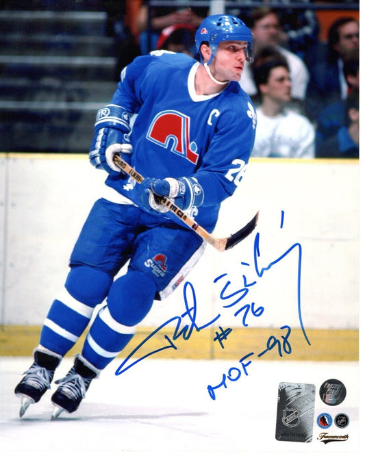 Peter Stastny Autographed Hockey 8x10 Photo (Quebec Nordiques) - 643-collectibles