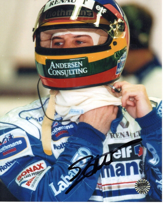 Jacques Villeneuve Autographed F1 8x10 Picture (Formula 1) - 643-collectibles