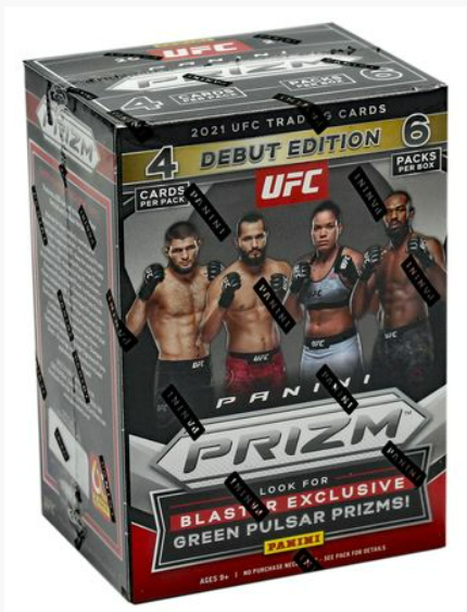 2021 Panini Prizm UFC Debut Edition Unopened Sealed Blaster Box - 643-collectibles