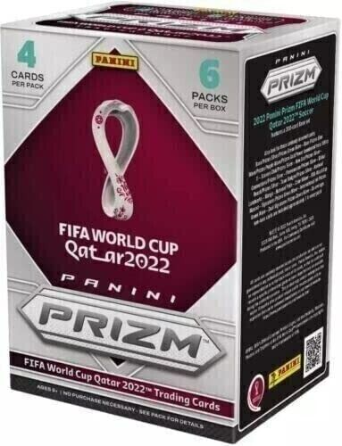 2022 Panini Prizm Qatar FIFA World Cup Soccer Unopened Sealed Blaster Box - 643-collectibles