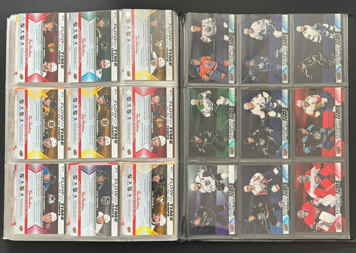 2022/23 Upper Deck Tim Hortons Hockey Complete Master Set with Binder - 643-collectibles