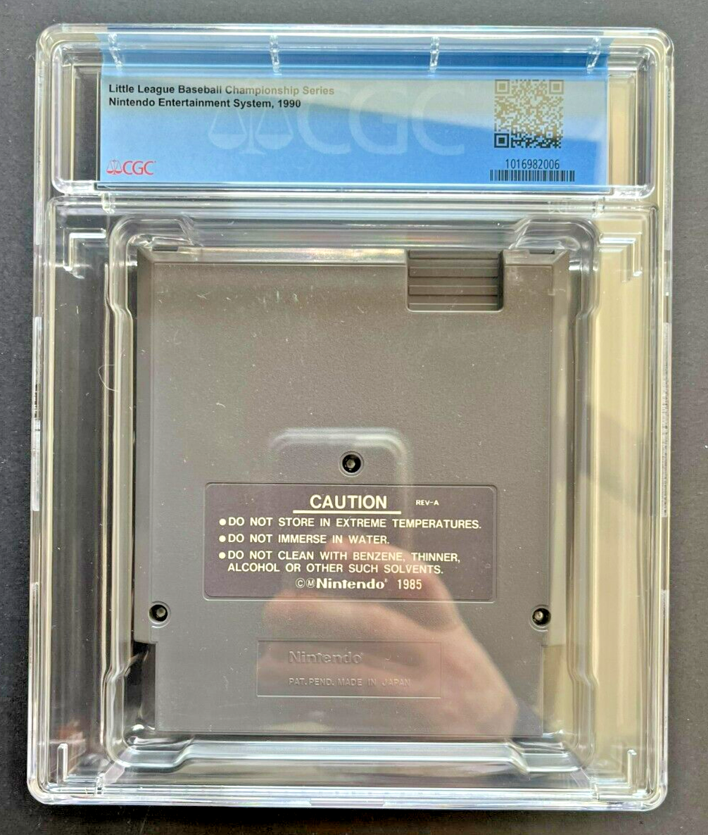 Little League Baseball Championship Series Nintendo NES (1990) Cartridge CGC 7.0 - 643-collectibles