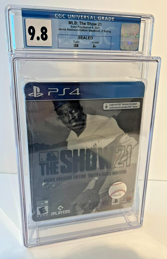 MLB: The Show 21 Jackie Robinson Edition PlayStation 4 (2021) Sealed CGC 9.8 - 643-collectibles