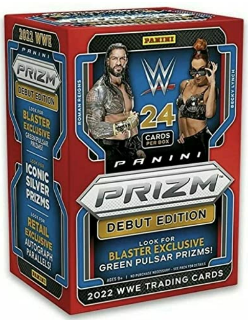 2022 WWE Panini Prizm Debut Edition Wrestling Unopened Sealed Blaster Box - 643-collectibles