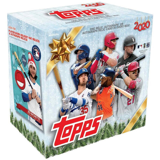 2020 Topps Holiday Mega Box Baseball Unopened Sealed Box - 643-collectibles