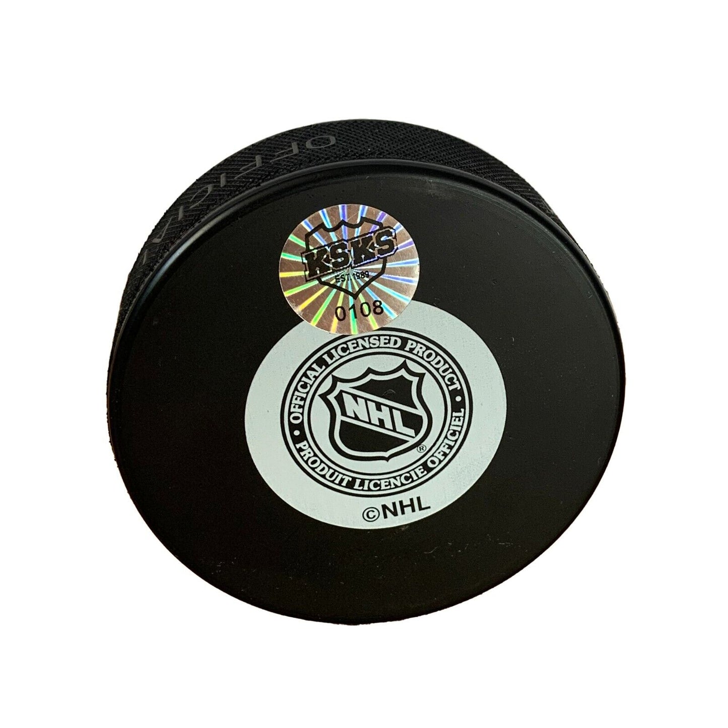 Jean Beliveau Autographed Hockey Puck (Montreal Canadiens) - 643-collectibles