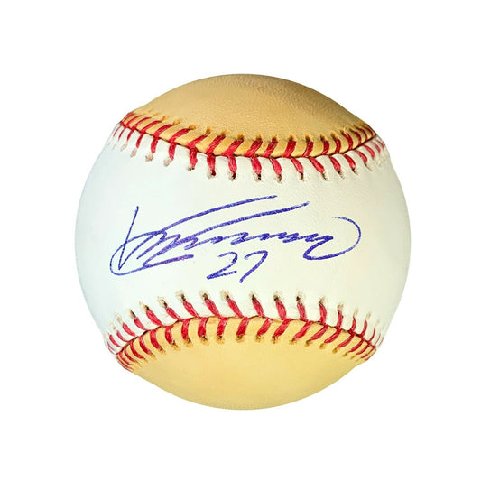 2007 MLB Home Run Derby Vladimir Guerrero Autographed Official Baseball JSA - 643-collectibles