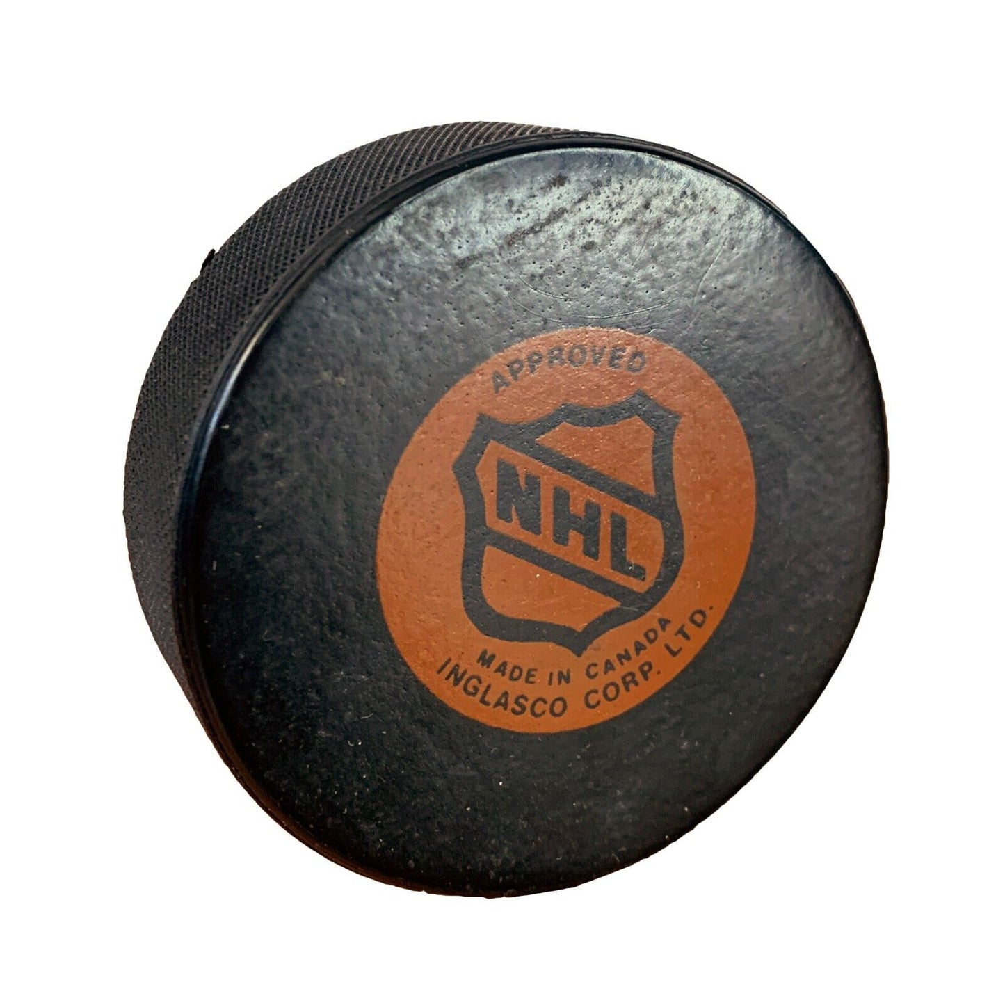 Quebec Nordiques Game Used Hockey Puck - 643-collectibles