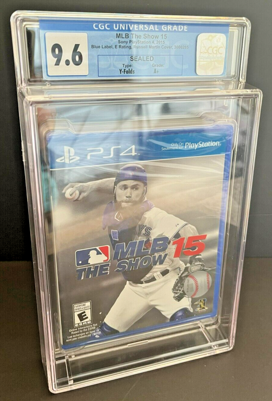 MLB The Show 15 Russell Martin Cover PlayStation 4 (2015) Sealed CGC 9.6 - 643-collectibles