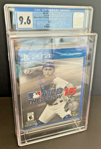 MLB The Show 15 Russell Martin Cover PlayStation 4 (2015) Sealed CGC 9.6