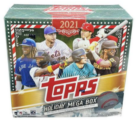2021 Topps Holiday Mega Box Baseball Unopened Sealed Box - 643-collectibles