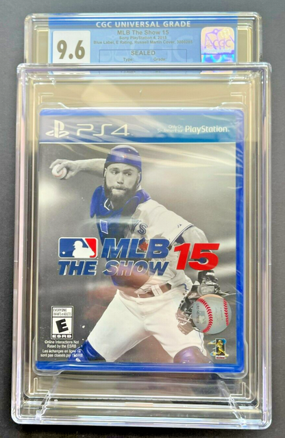 MLB The Show 15 Russell Martin Cover PlayStation 4 (2015) Sealed CGC 9.6