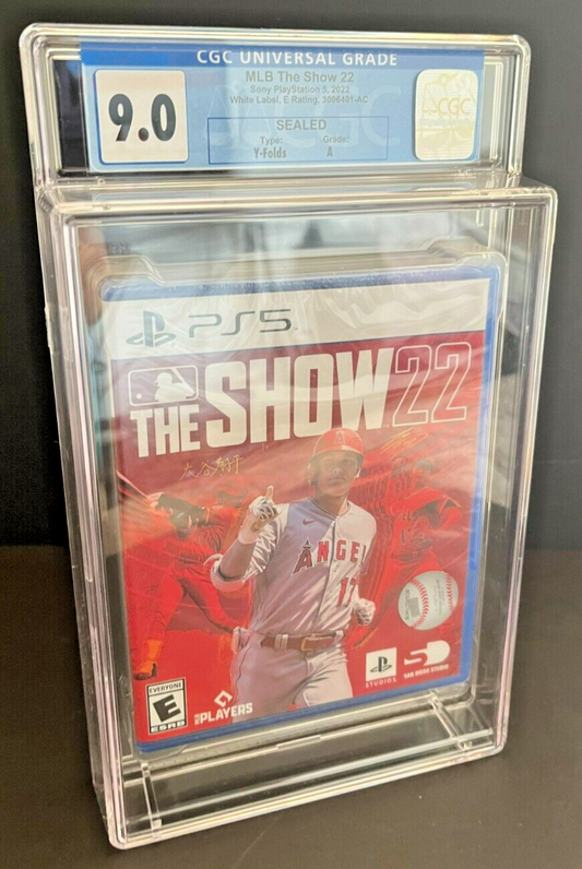 MLB The Show 22 Shohei Ohtani Cover PlayStation 5 (2022) Sealed CGC 9.0