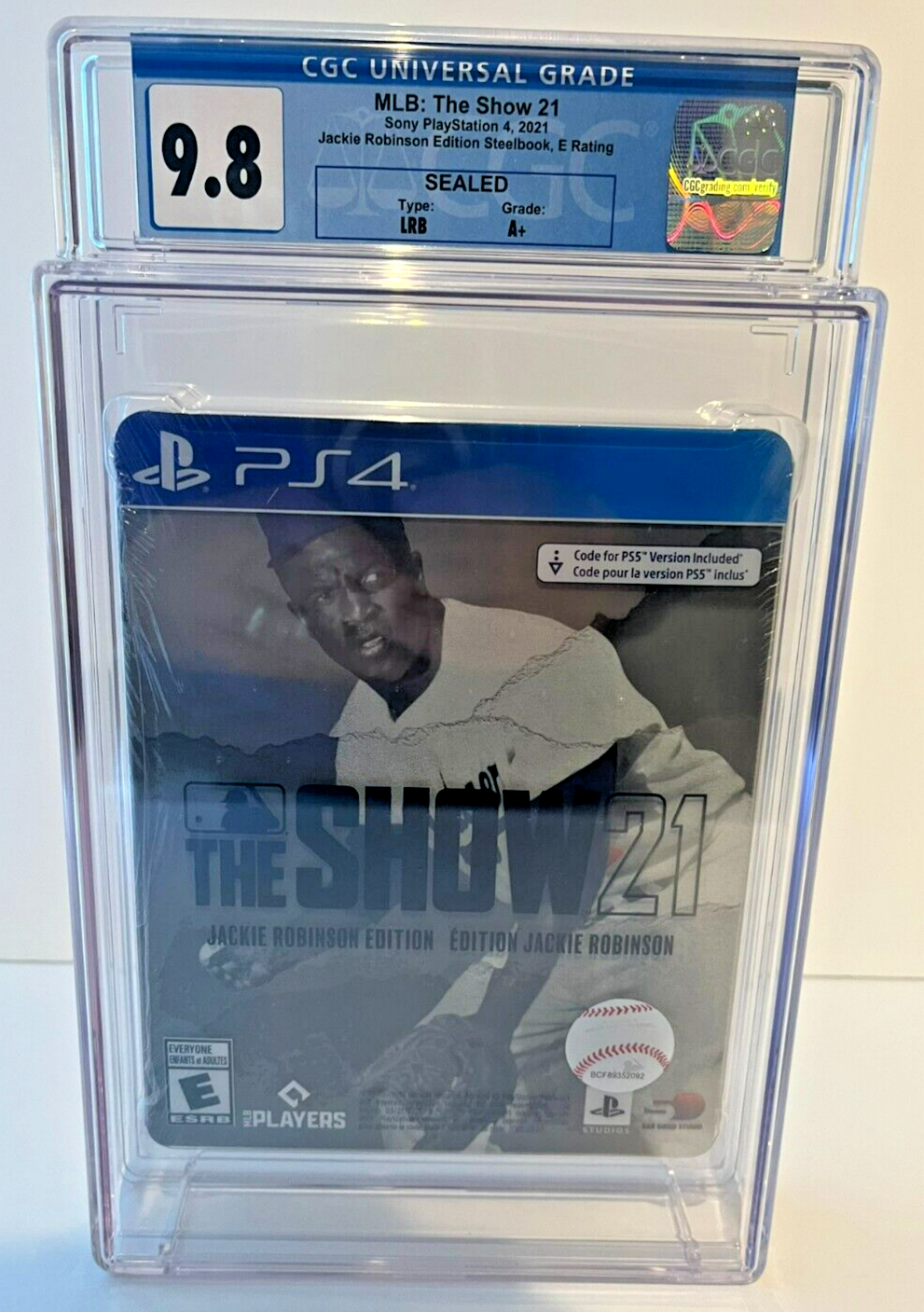 MLB: The Show 21 Jackie Robinson Edition PlayStation 4 (2021) Sealed CGC 9.8 - 643-collectibles