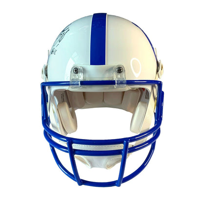 Marvin Harrison Autographed Authentic Full Size Football Helmet JSA (Indianapolis Colts) - 643-collectibles