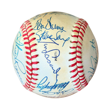 1982 MLB All Star Game NL Team Signed Official Baseball (28 Signatures) - 643-collectibles