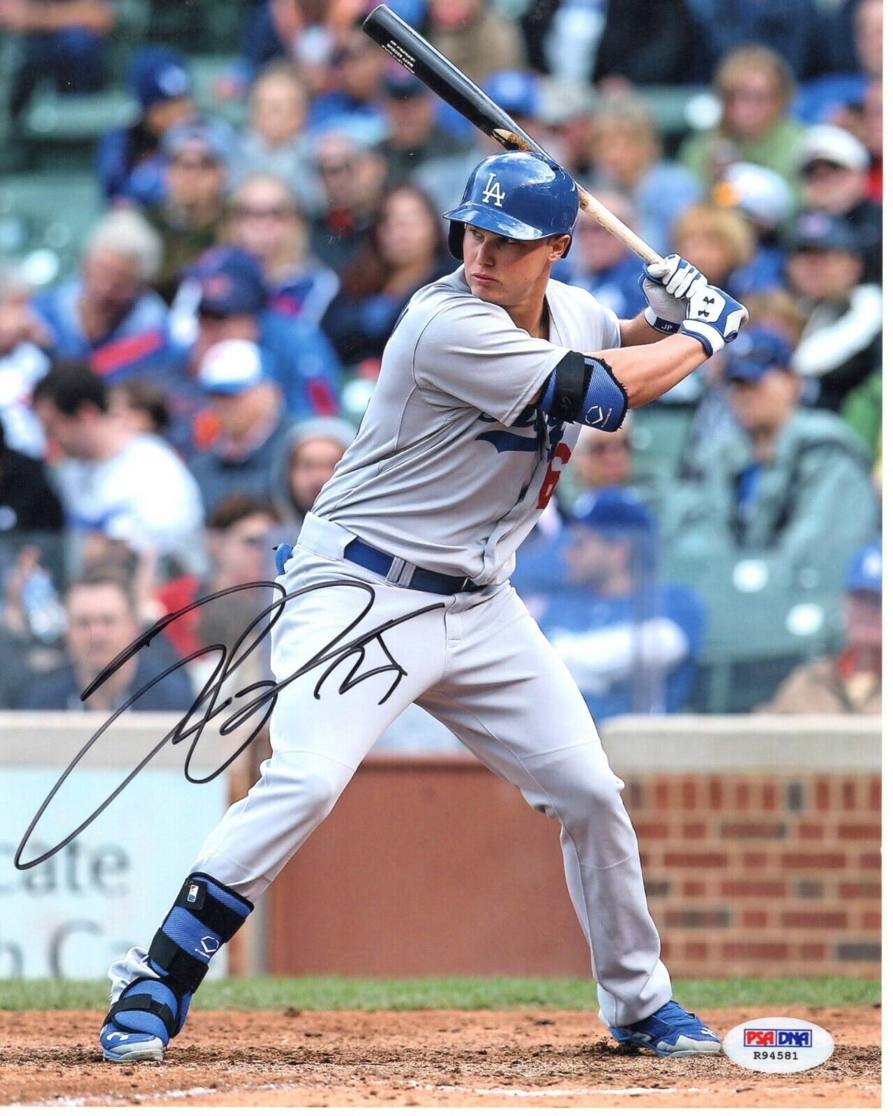 Joc Pederson Autographed Baseball 8x10 Photo PSA/DNA (Los Angeles Dodgers) - 643-collectibles