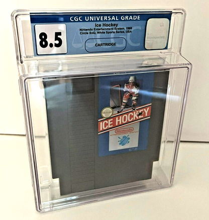 Ice Hockey Nintendo NES (1988) Cartridge CGC 8.5 - 643-collectibles