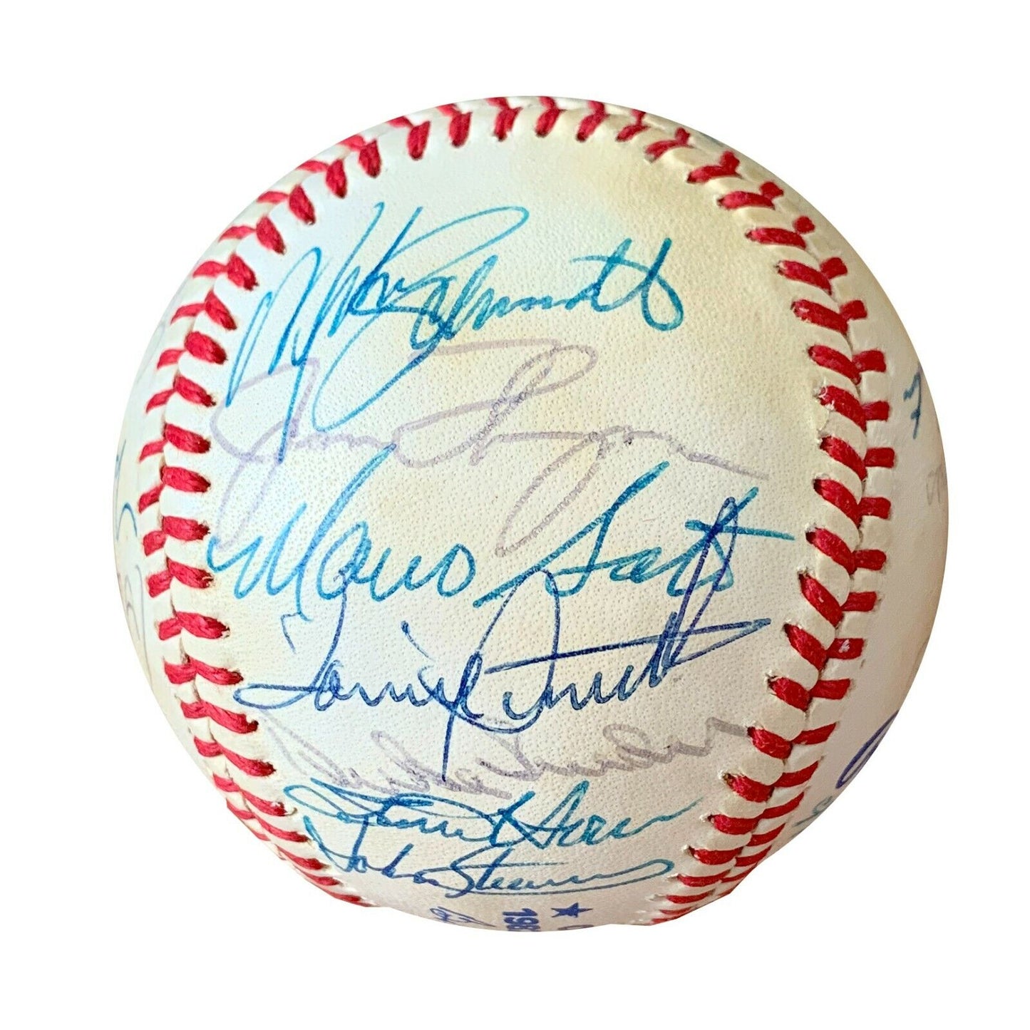 1982 MLB All Star Game NL Team Signed Official Baseball (28 Signatures) - 643-collectibles