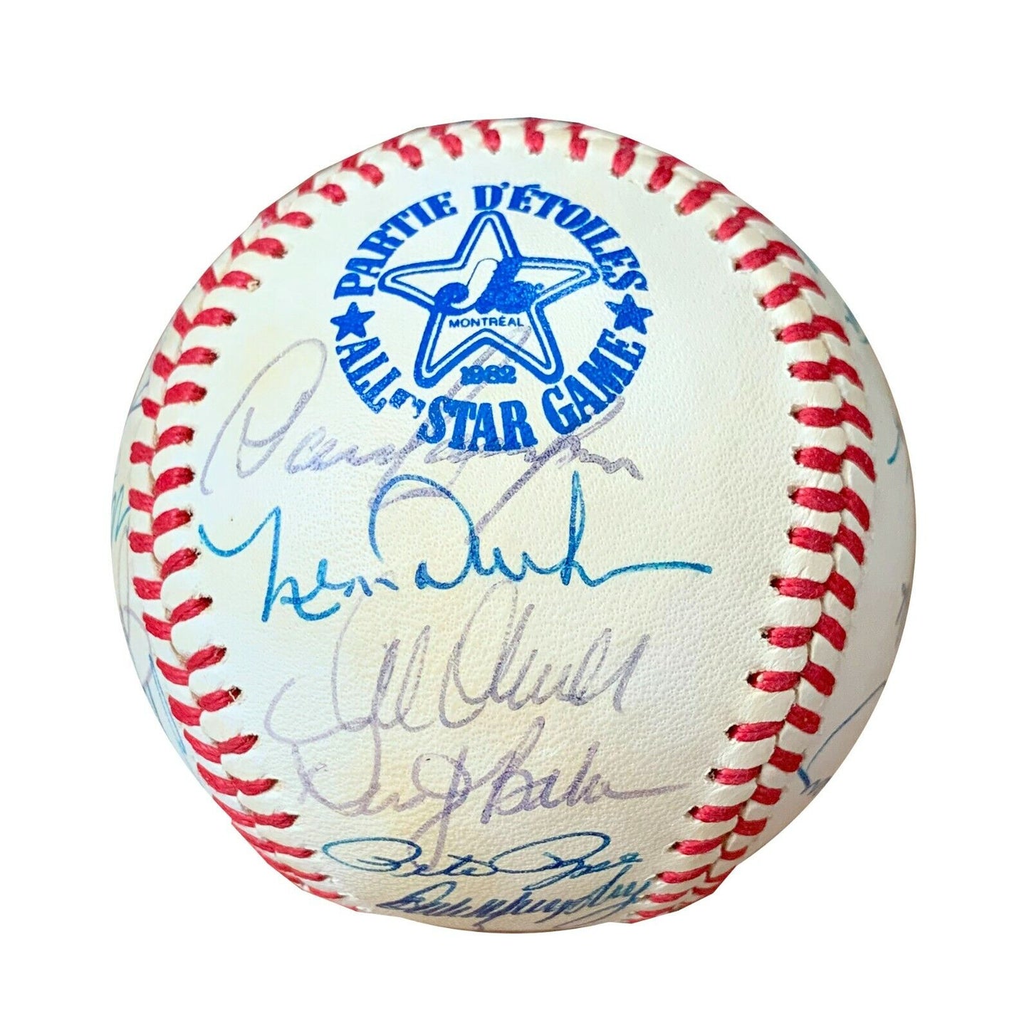 1982 MLB All Star Game NL Team Signed Official Baseball (28 Signatures) - 643-collectibles