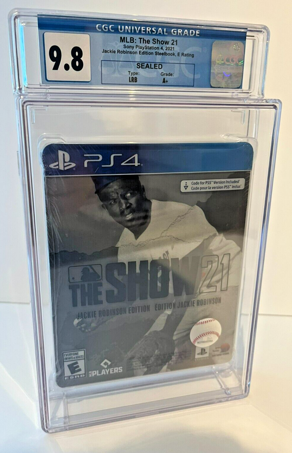 MLB: The Show 21 Jackie Robinson Edition PlayStation 4 (2021) Sealed CGC 9.8 - 643-collectibles