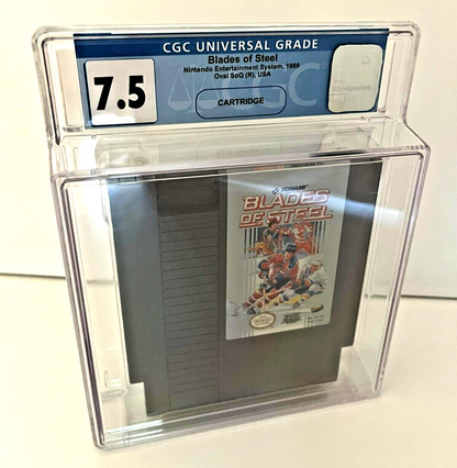 Blades of Steel Hockey Nintendo NES (1989) Cartridge CGC 7.5 - 643-collectibles