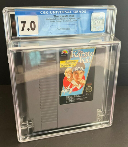 The Karate Kid Nintendo NES (1987) Cartridge CGC 7.0 - 643-collectibles