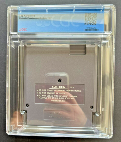 The Karate Kid Nintendo NES (1987) Cartridge CGC 7.0 - 643-collectibles