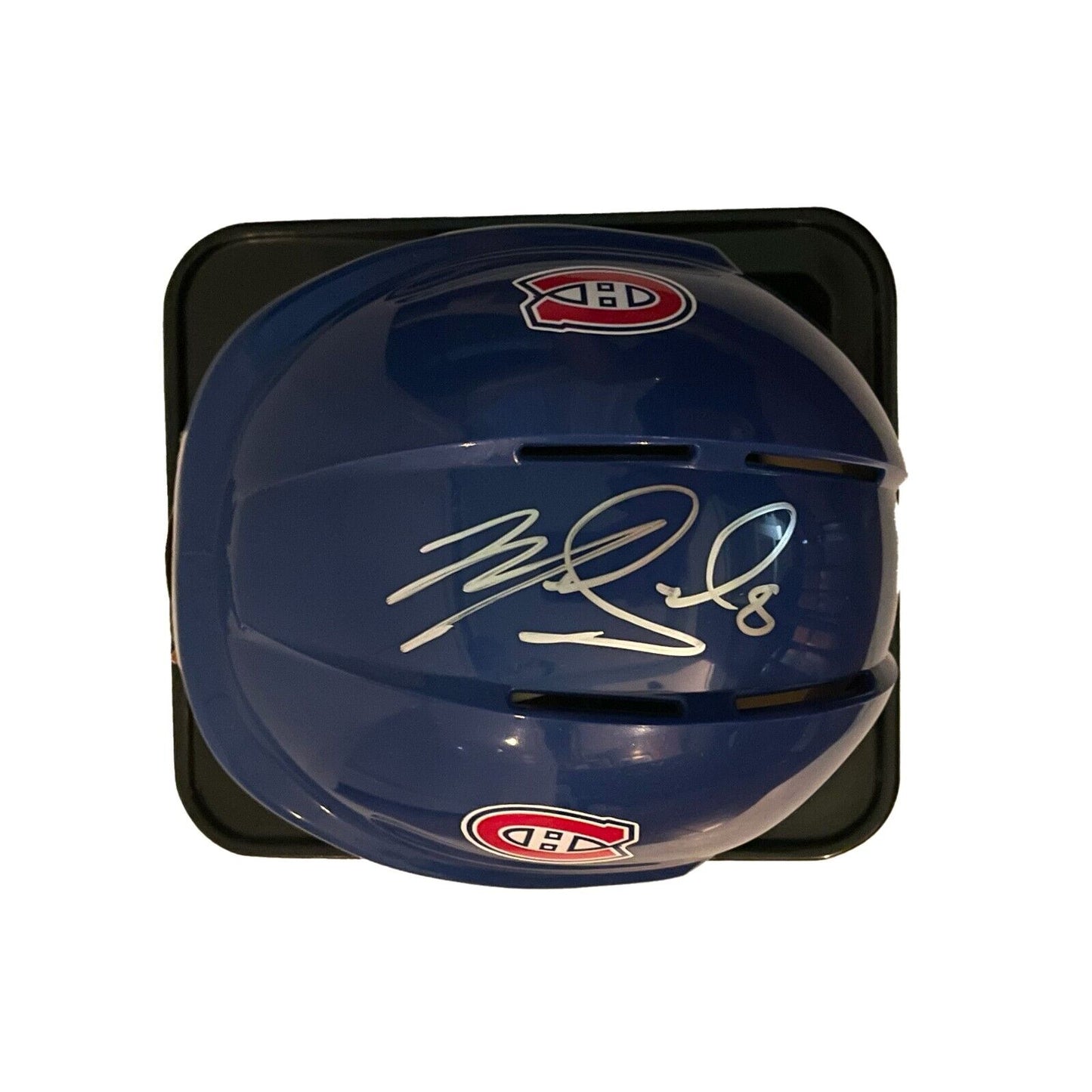 Mike Matheson Autographed Montreal Canadiens Mini Helmet AJ Sports - 643-collectibles